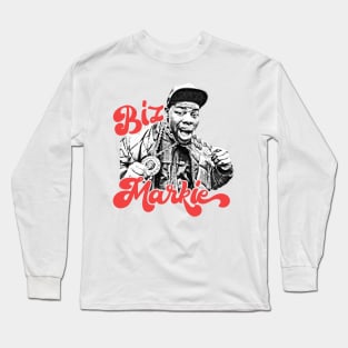 Biz Markie /\/\/ Original Old Skool Hip Hop Design Long Sleeve T-Shirt